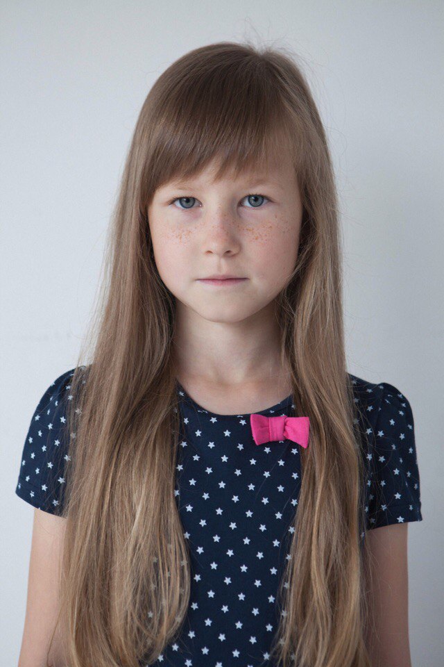 Варвара Вышинская - аккредитованная модель для участия в подиумных показах на Междунродной Детской Неделе моды
