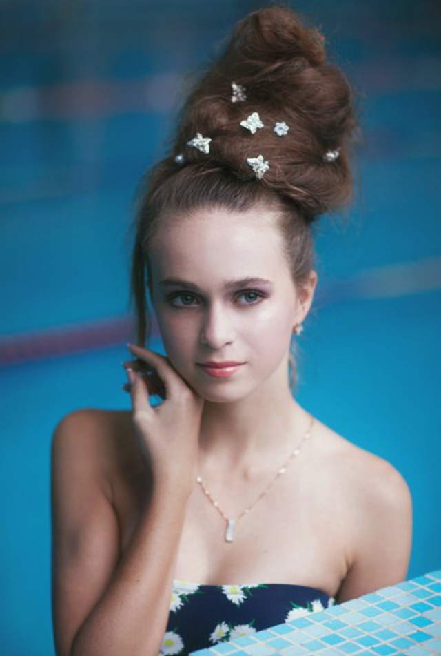 Алина Антонова - аккредитованная модель для участия в подиумных показах на Междунродной Детской Неделе моды