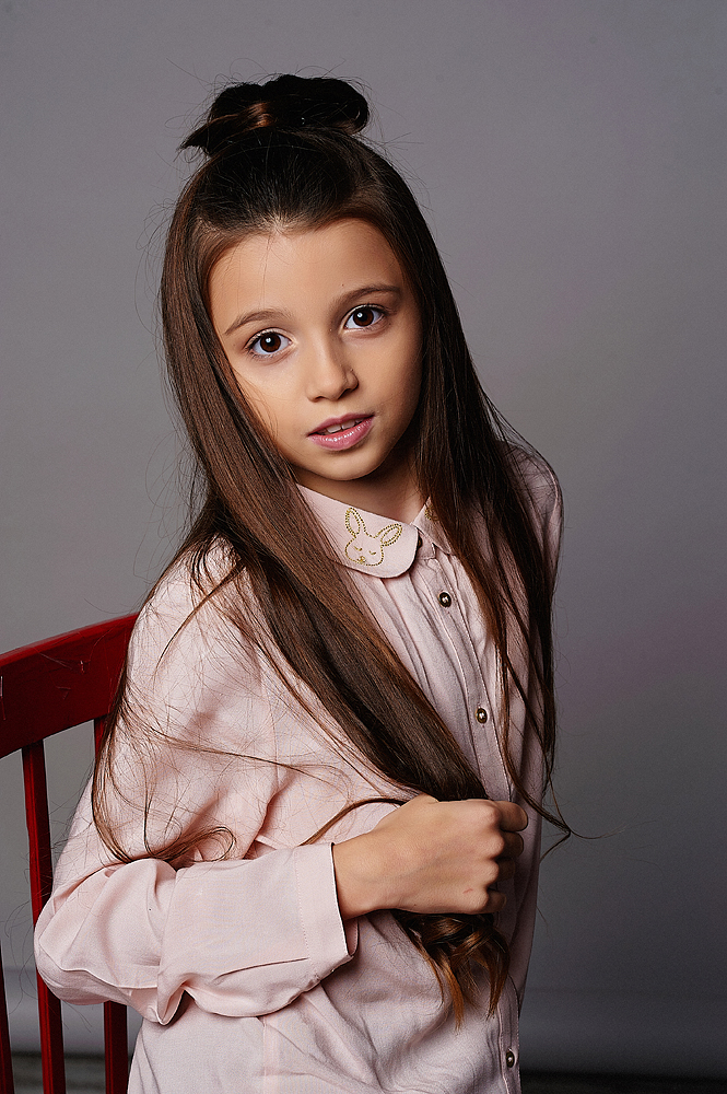 Екатерина Султангареева - аккредитованная модель для участия в подиумных показах на Междунродной Детской Неделе моды
