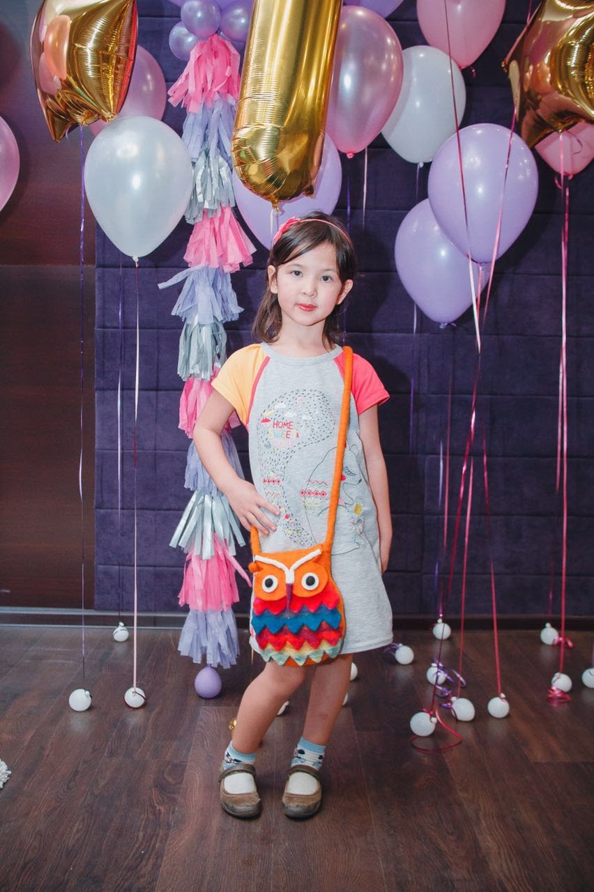 Айсулу Рахметолла - аккредитованная модель для участия в подиумных показах на Междунродной Детской Неделе моды
