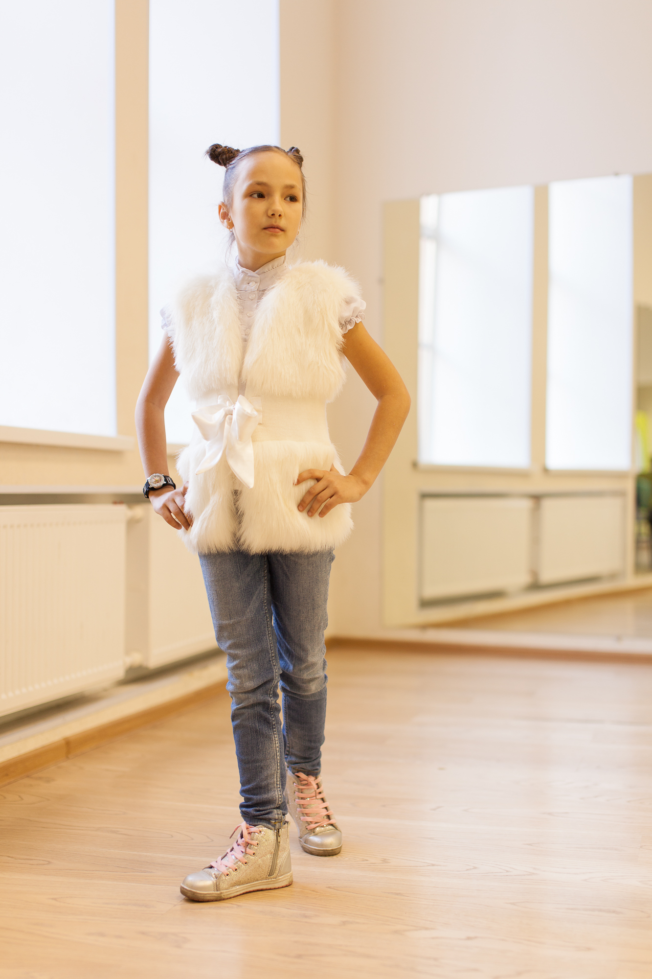Маргарита Туркова - аккредитованная модель для участия в подиумных показах на Междунродной Детской Неделе моды