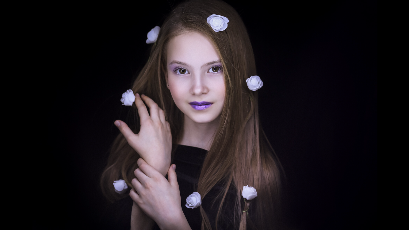 Екатерина Самохина - аккредитованная модель для участия в подиумных показах на Междунродной Детской Неделе моды