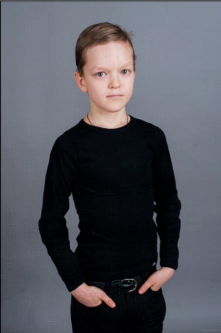 Виктор Галкин - аккредитованная модель для участия в подиумных показах на Междунродной Детской Неделе моды
