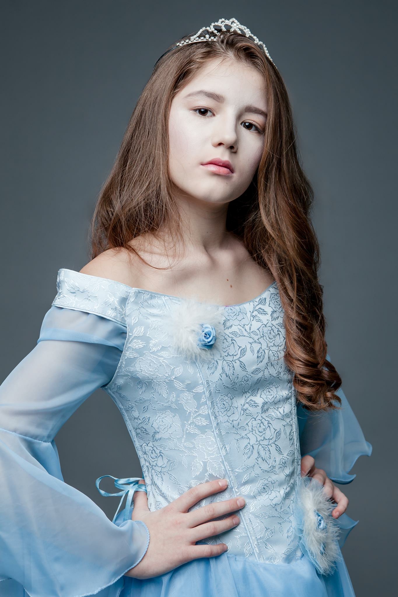 Валерия Алексеева - аккредитованная модель для участия в подиумных показах на Междунродной Детской Неделе моды