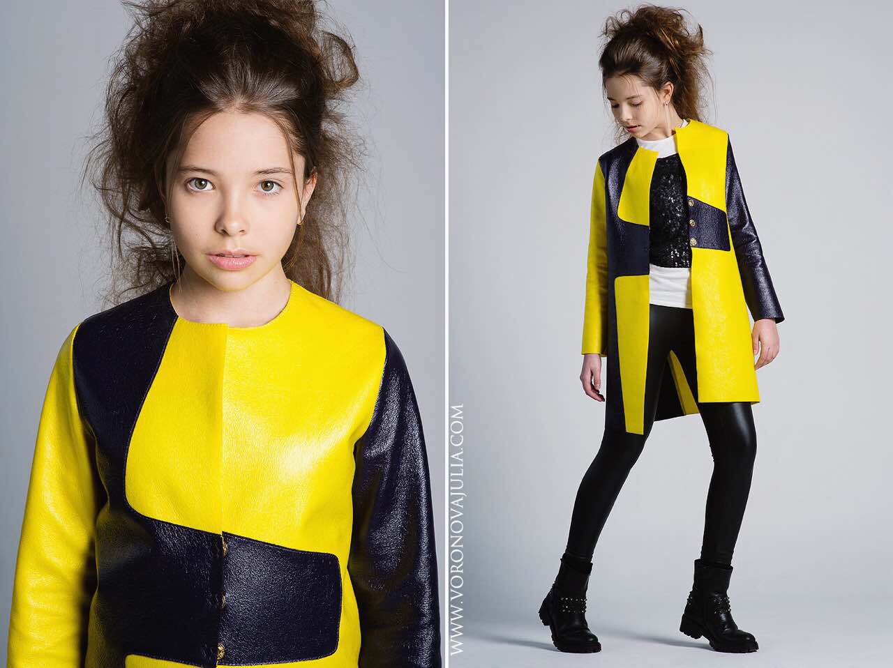 Соня Зайцева - аккредитованная модель для участия в подиумных показах на Междунродной Детской Неделе моды