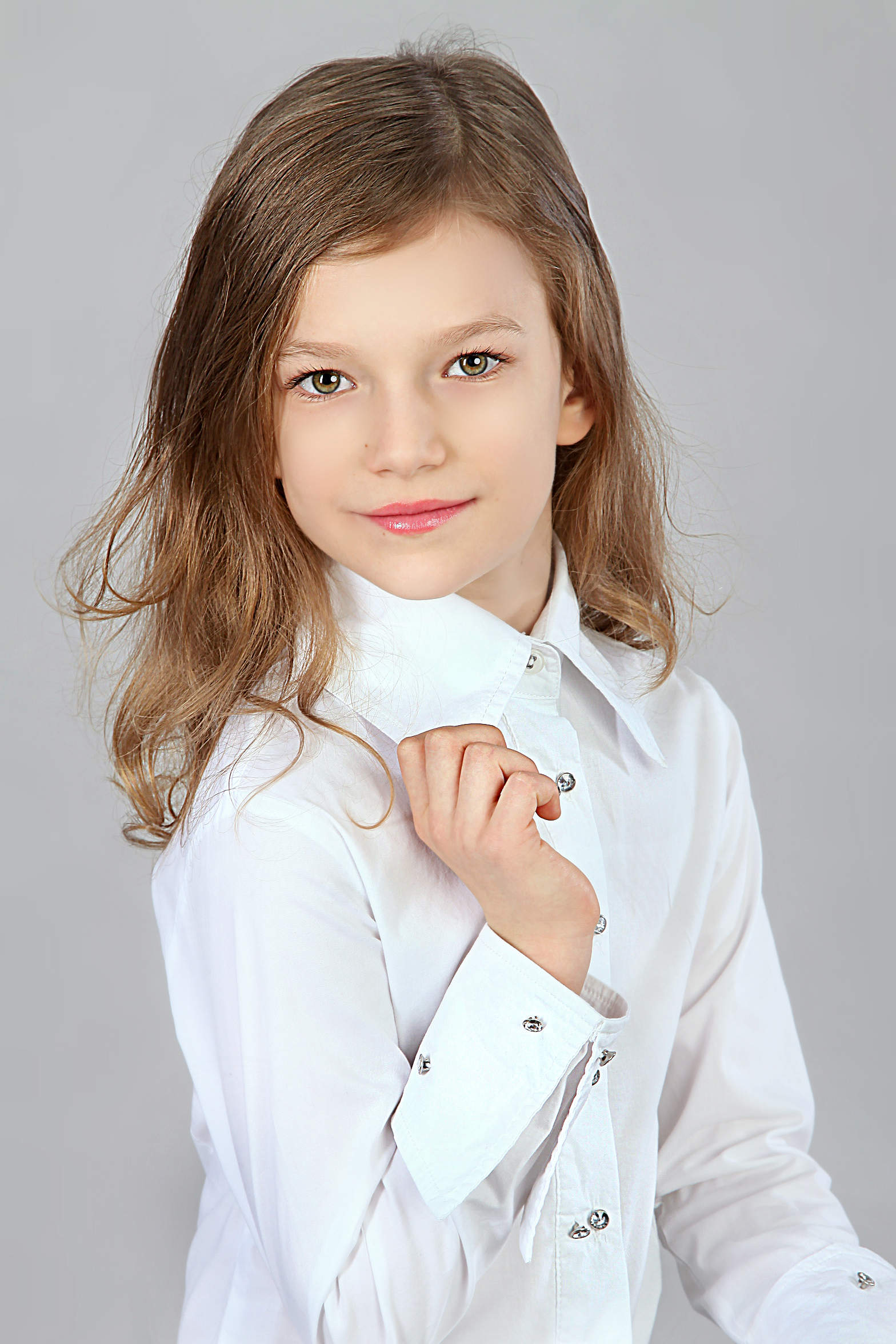 Вероника Хорошавина - аккредитованная модель для участия в подиумных показах на Междунродной Детской Неделе моды