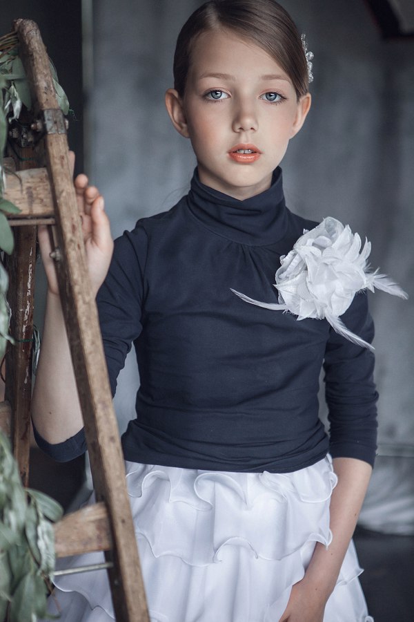 Алена Сизова - аккредитованная модель для участия в подиумных показах на Междунродной Детской Неделе моды