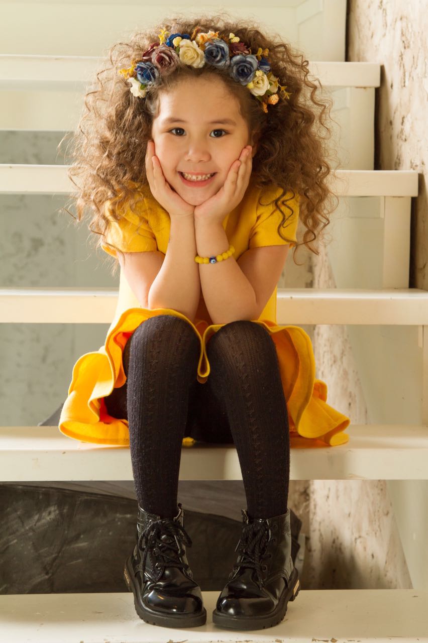 Еран Лаян - аккредитованная модель для участия в подиумных показах на Междунродной Детской Неделе моды