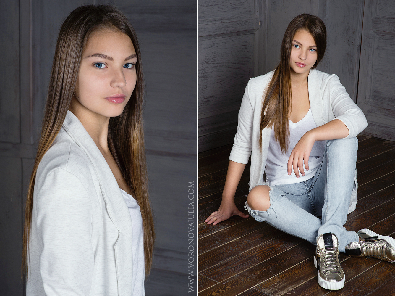 Софья Ланшакова - аккредитованная модель для участия в подиумных показах на Междунродной Детской Неделе моды