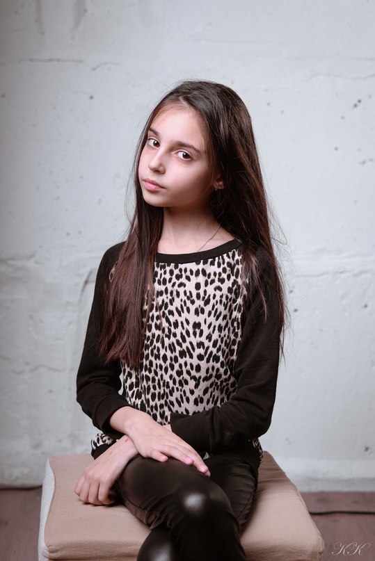 Анастасия Куликова - аккредитованная модель для участия в подиумных показах на Междунродной Детской Неделе моды